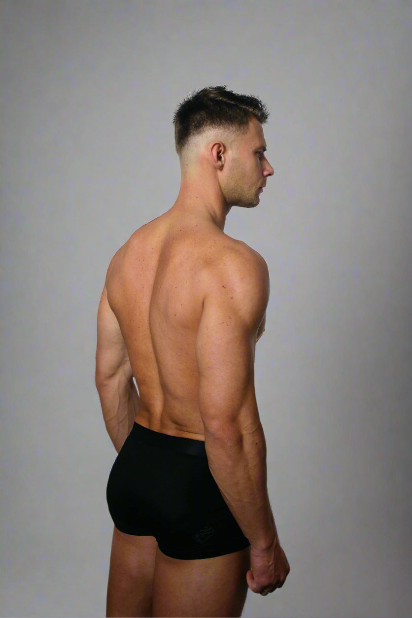 Men's Modal Boxers Black