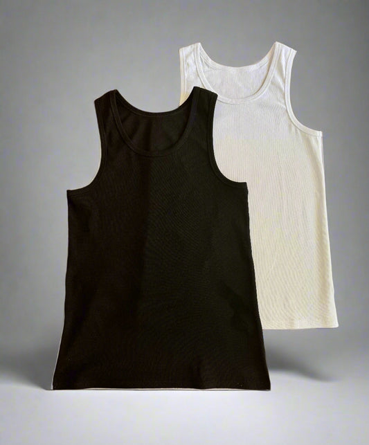 2 pack cotton tank tops